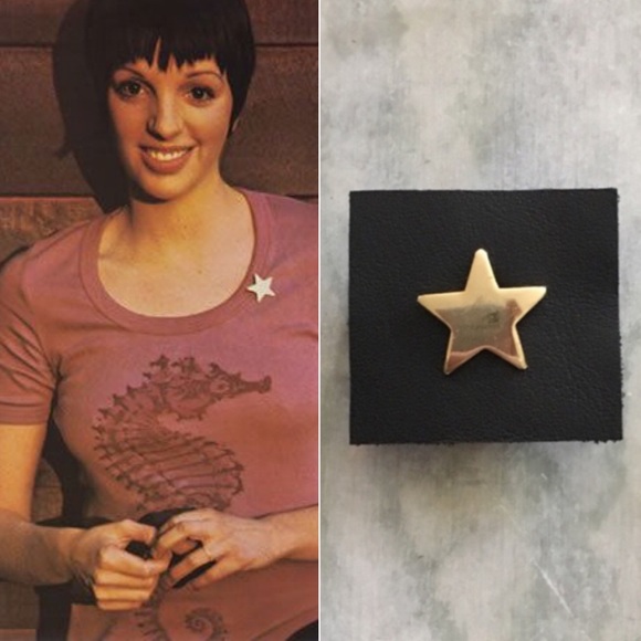 Vintage Jewelry - ’80s / Gold Star Pin